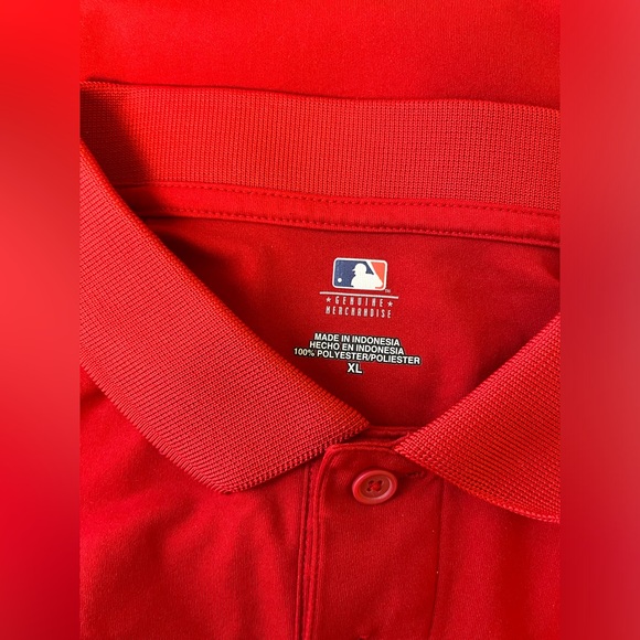 Men's Genuine Merchandise Cincinnati Reds Short Sleeve Polo Shirt XL - MLB - Picture 5 of 10